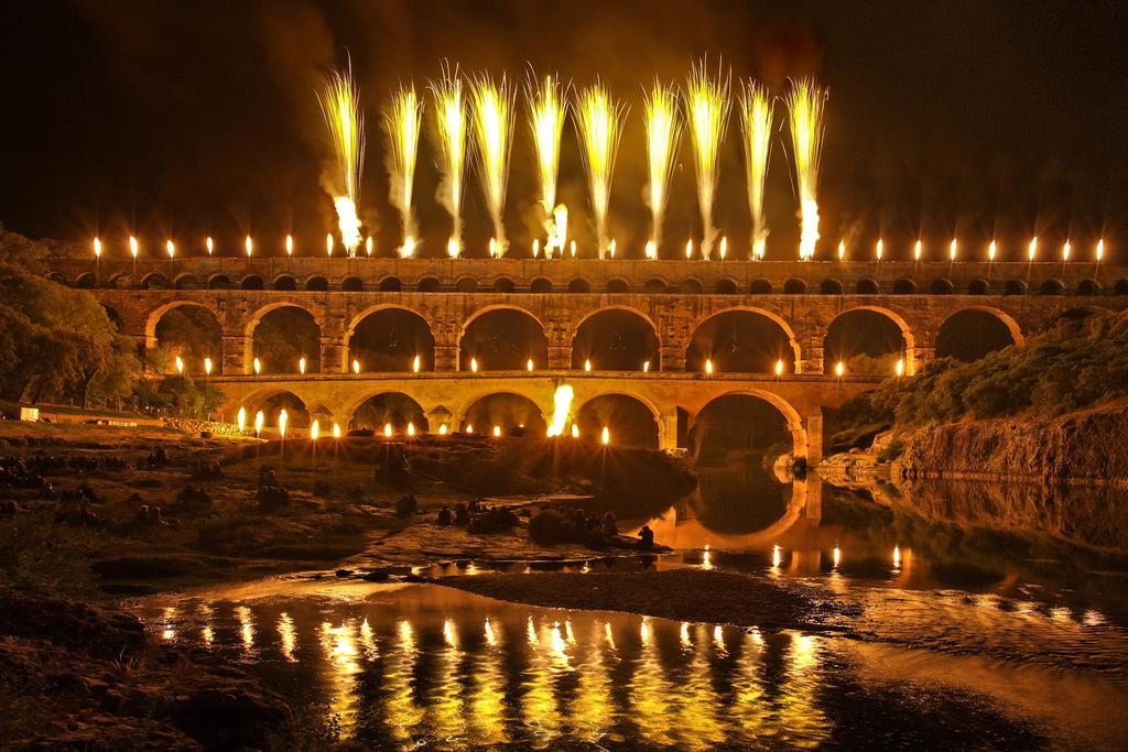 Willa Le Mazet Des Cigales Vers Pont du Gard Zewnętrze zdjęcie